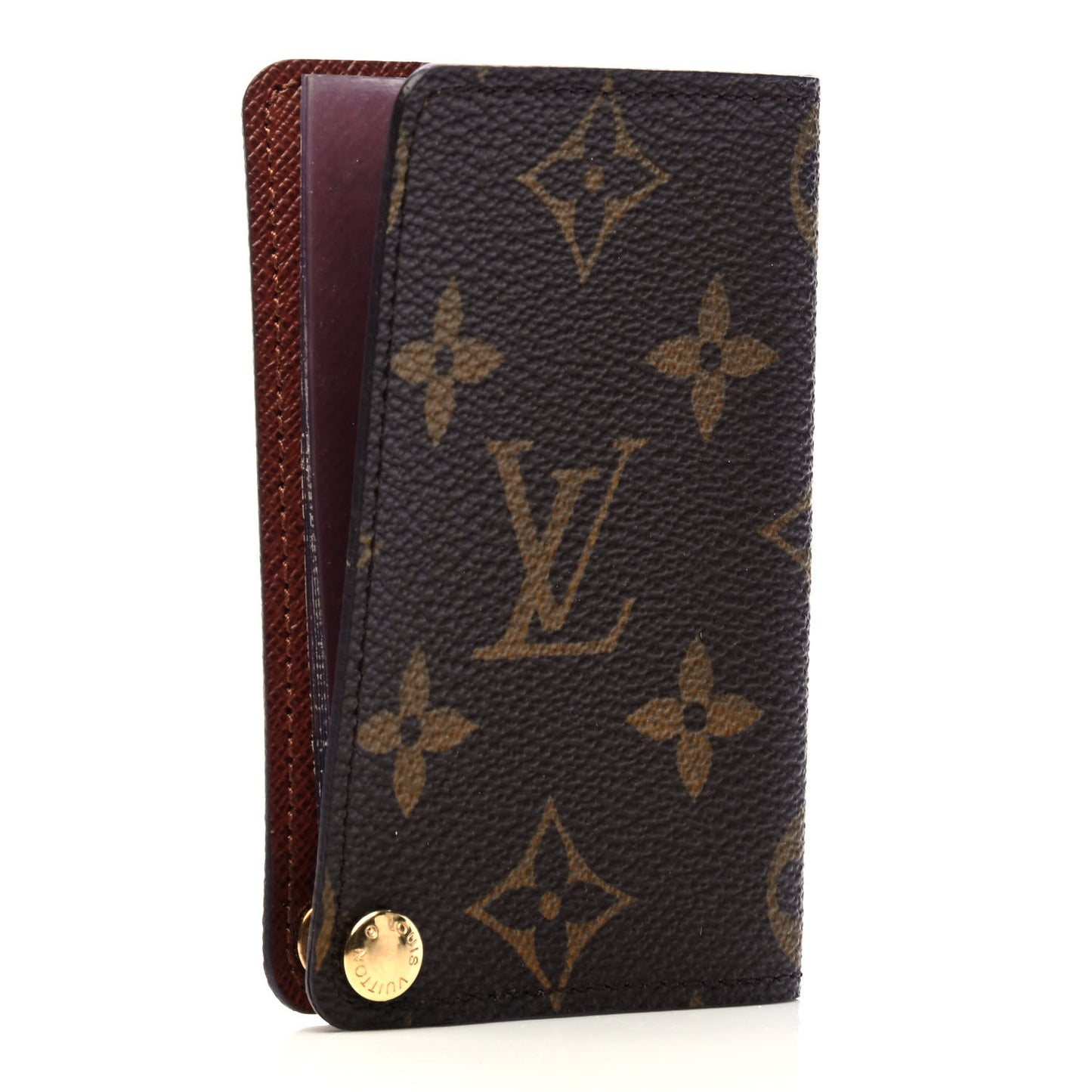 Monogram Credit Card Photo Holder