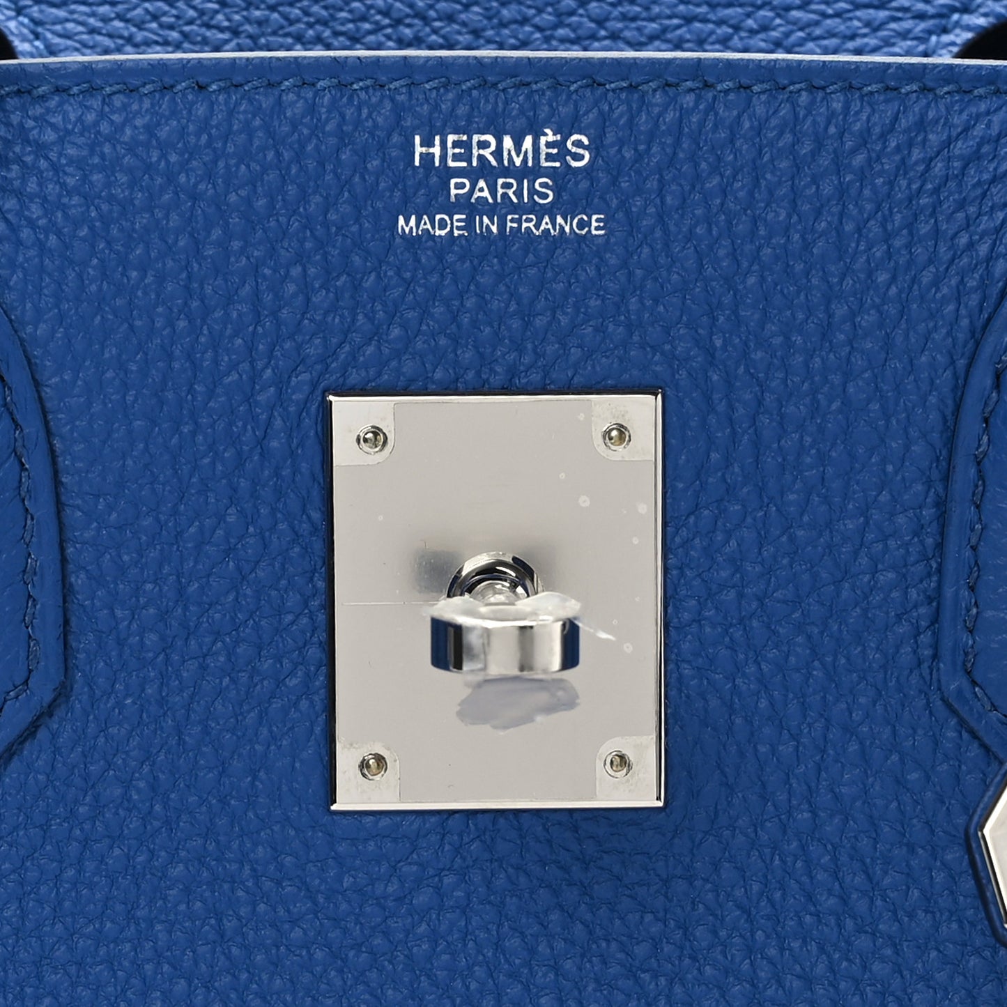 Togo Birkin 30 Bleu France