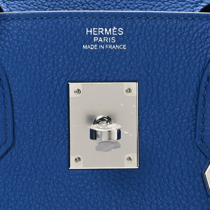 Hermes Togo Birkin 30 Bleu France 6 of 12