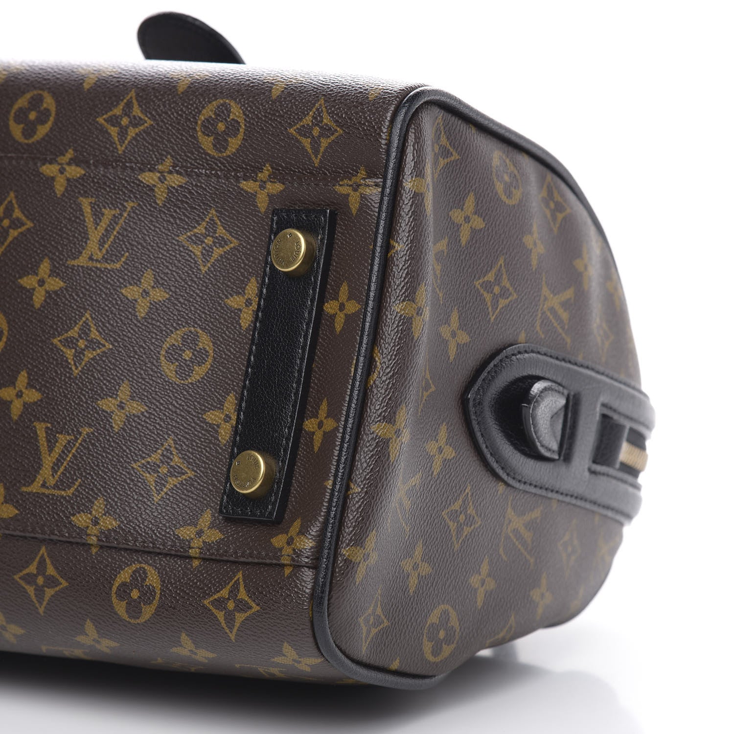 Louis Vuitton Monogram Golden Arrow Speedy Black 8 of 8
