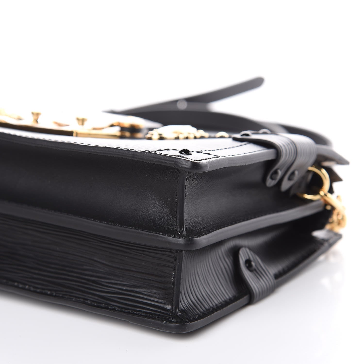 Louis Vuitton Epi Trunk Clutch Black 9 of 10