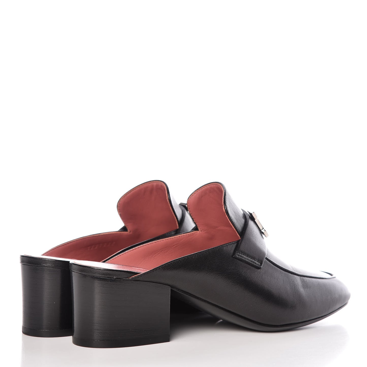 Goatskin Paradis Mules 37 Black