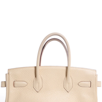 Hermes Taurillon Clemence Birkin 30 Parchemin 3 of 25