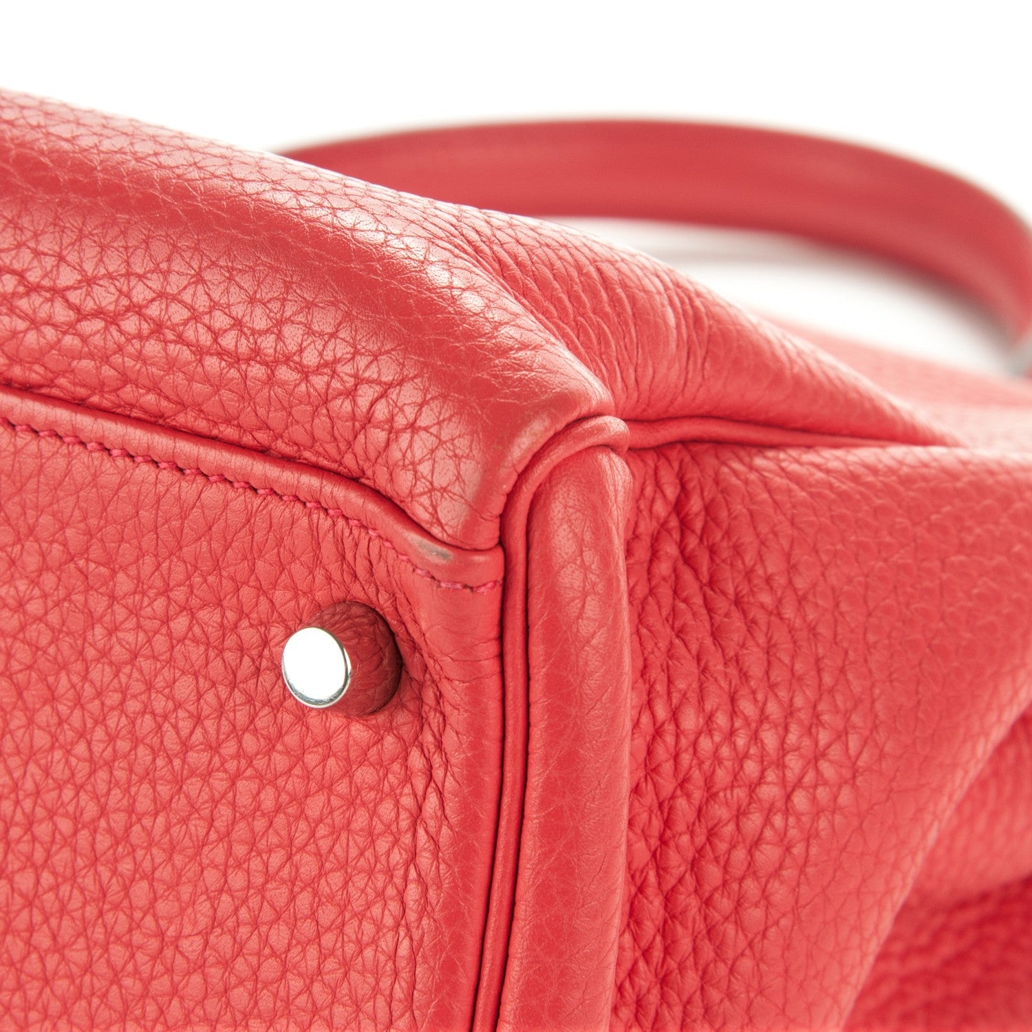 Hermes Taurillon Clemence Kelly Retourne 35 Rose Jaipur 30 of 31
