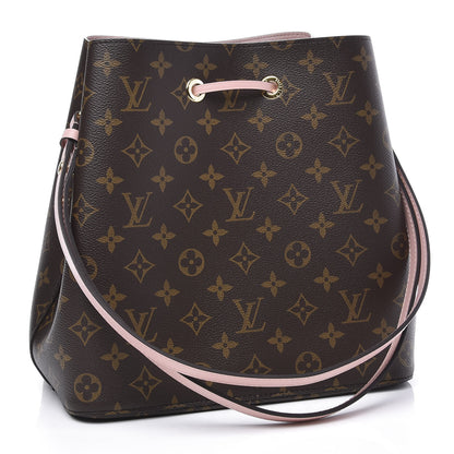 Louis Vuitton Monogram Neonoe MM Rose Poudre 2 of 9