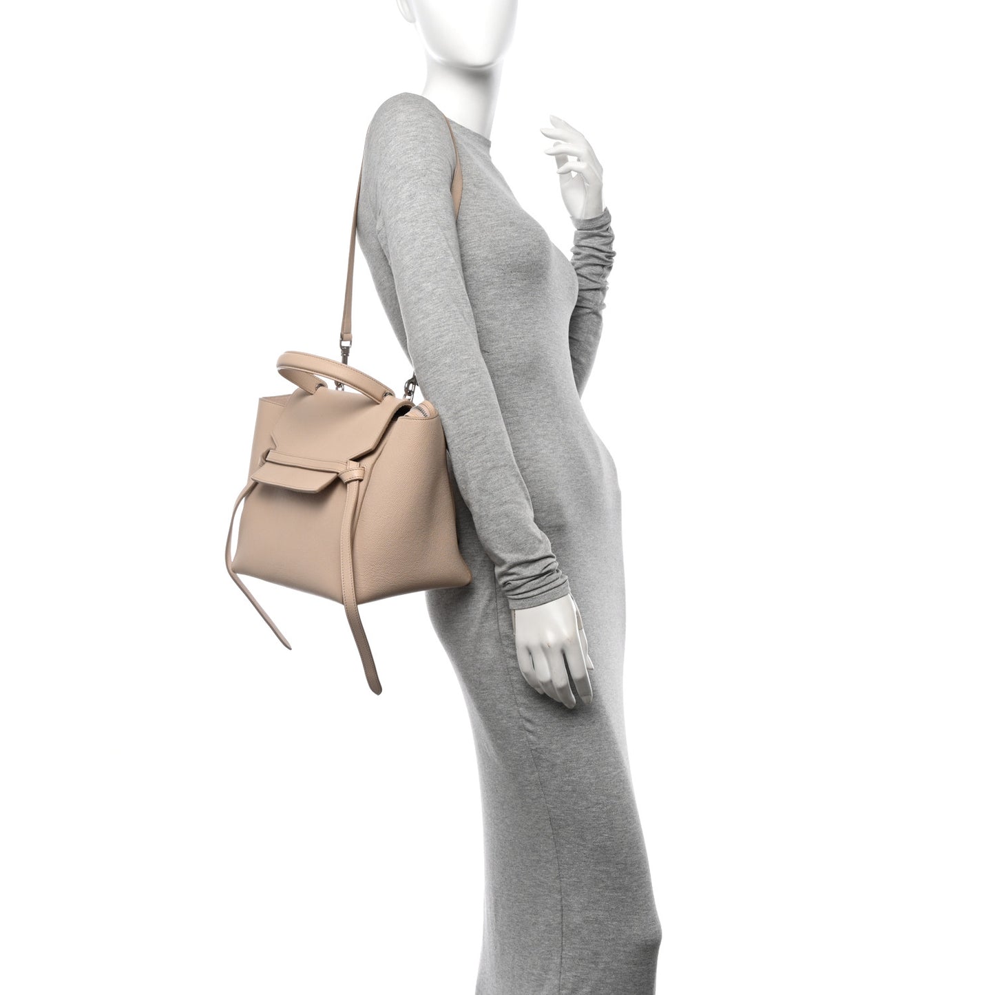 Grained Calfskin Mini Belt Bag Dune