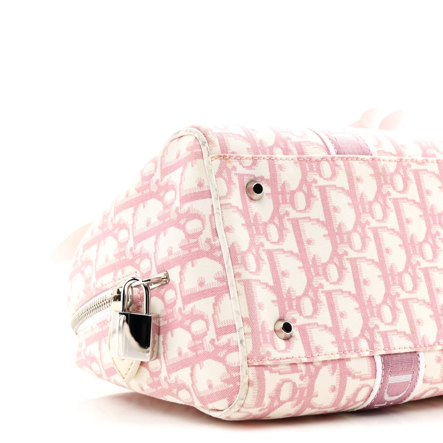 Monogram Girly Boston Pink