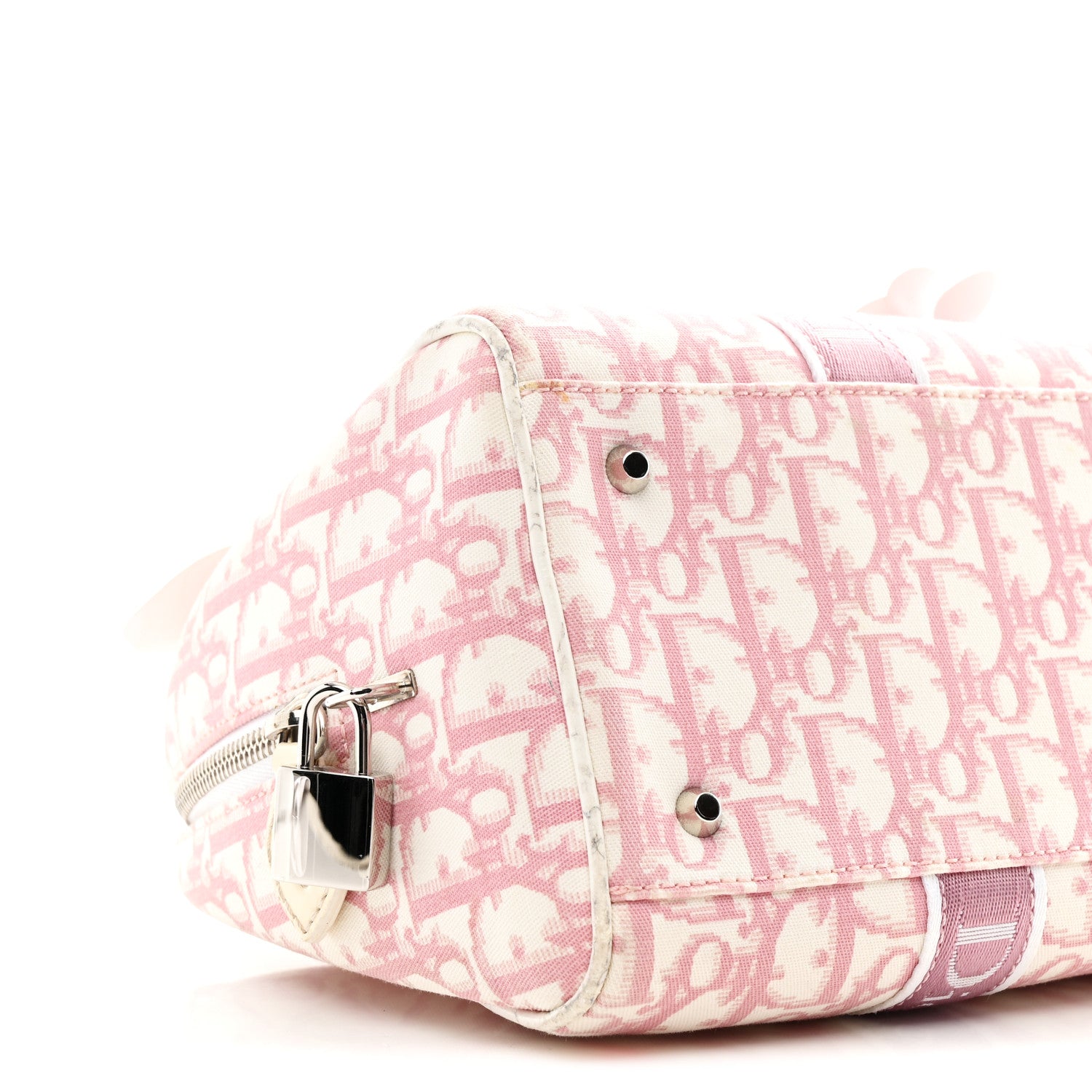 Christian Dior Monogram Girly Boston Pink 9 of 13