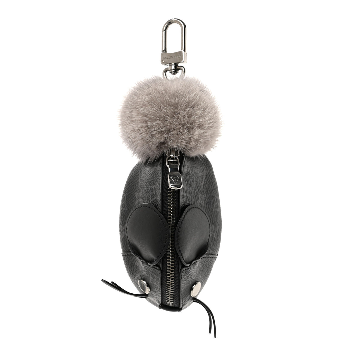 Louis Vuitton Monogram Eclipse Chinchilla Coin Purse 1 of 4
