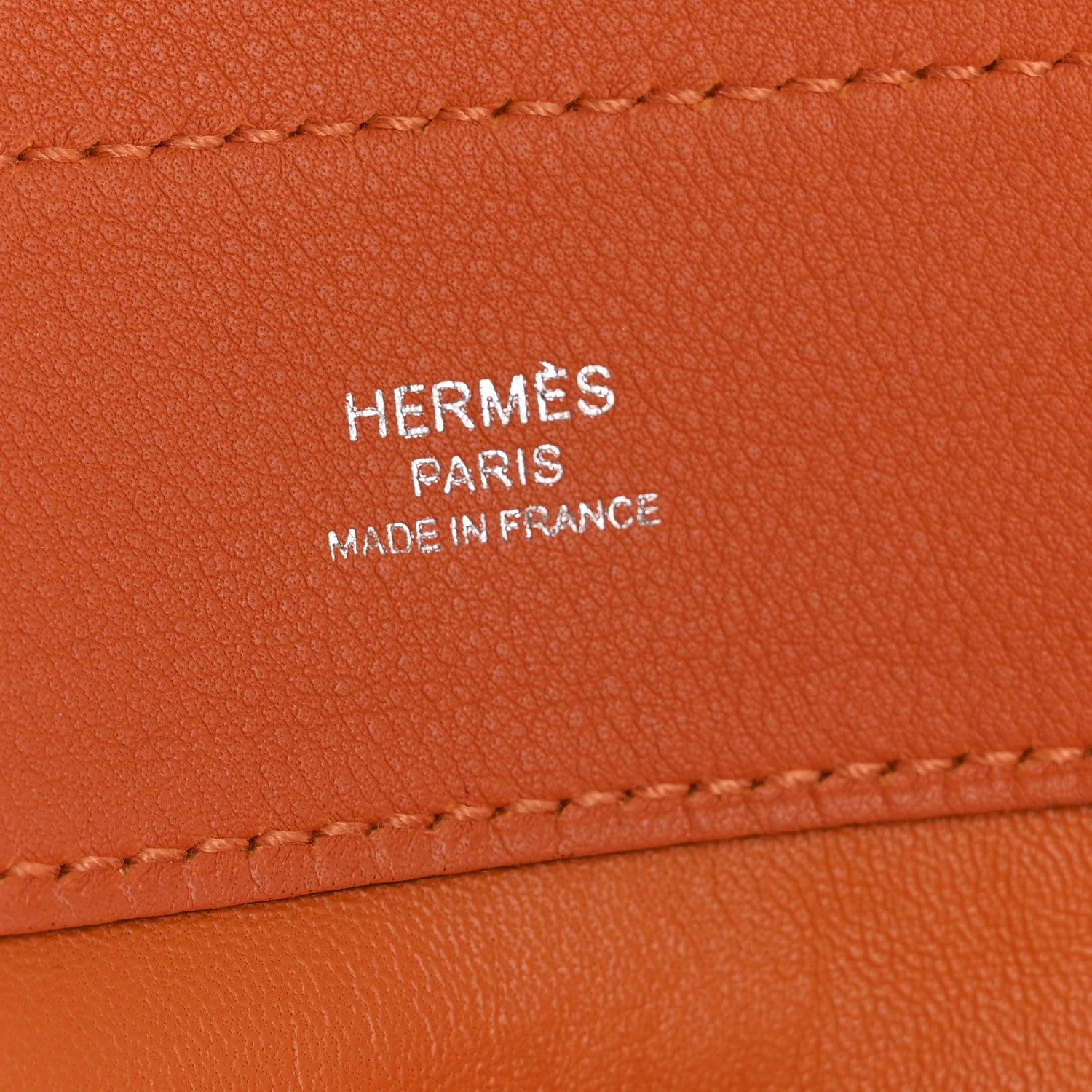 Hermes Milo Lambskin Swift Mini Aline Orange 6 of 11