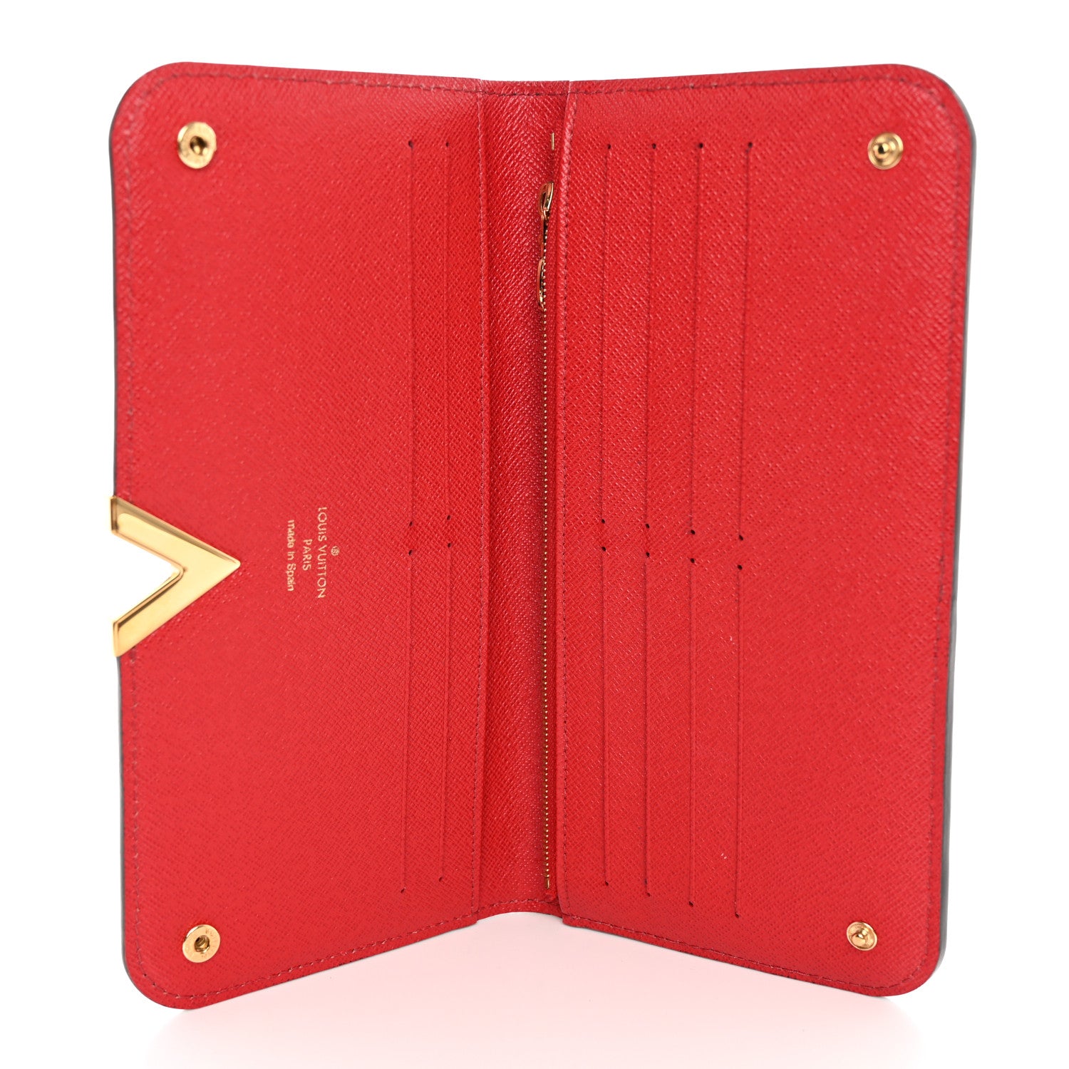 Louis Vuitton Monogram Calfskin Kimono Wallet Cherry 6 of 12