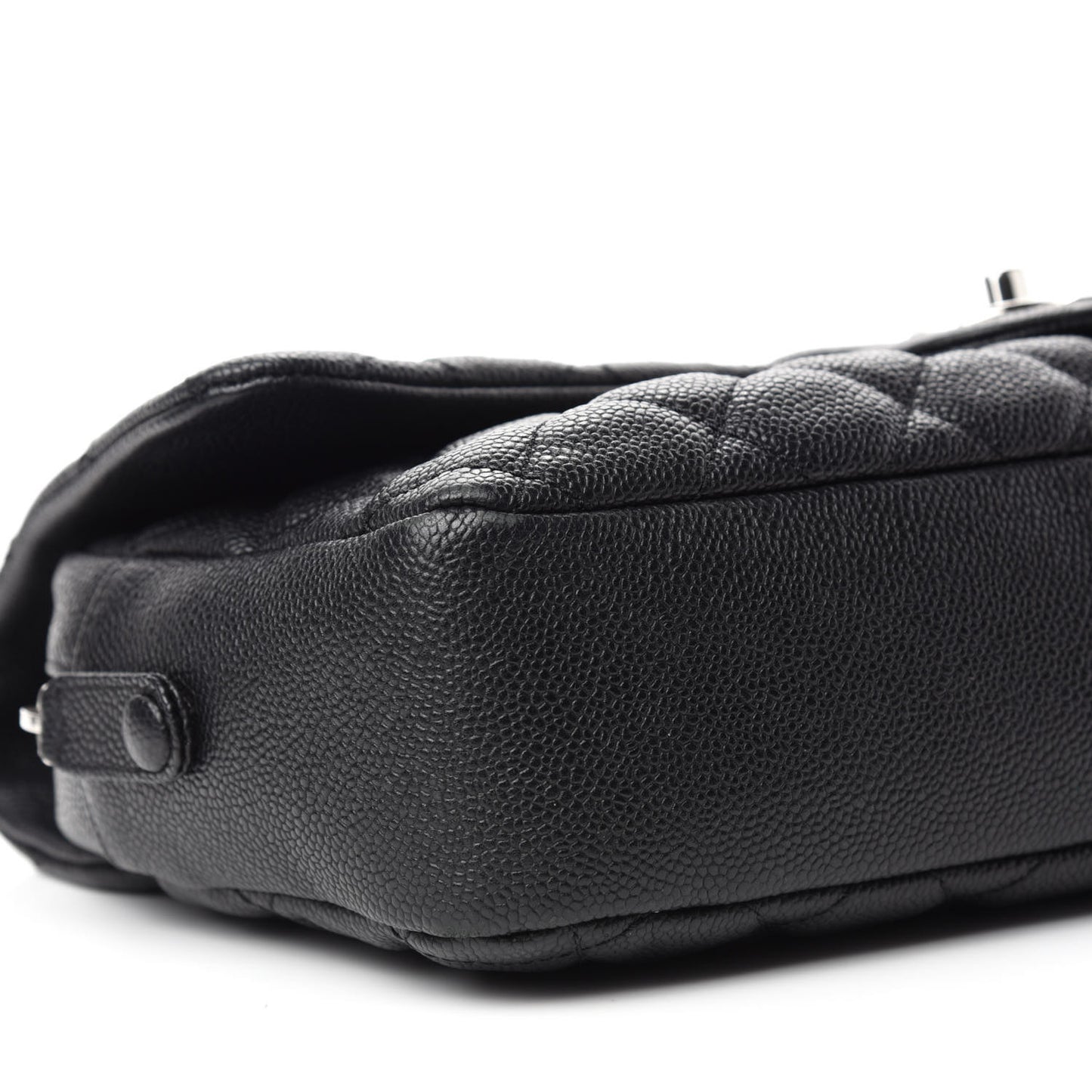 Caviar Quilted Jumbo Easy Flap Black
