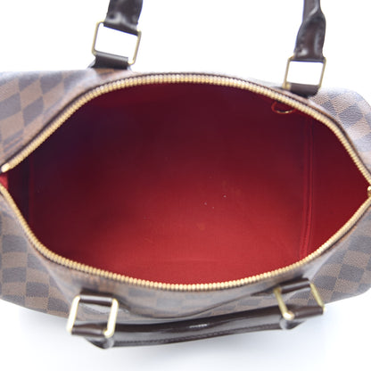 Louis Vuitton Damier Ebene Speedy 30 5 of 17