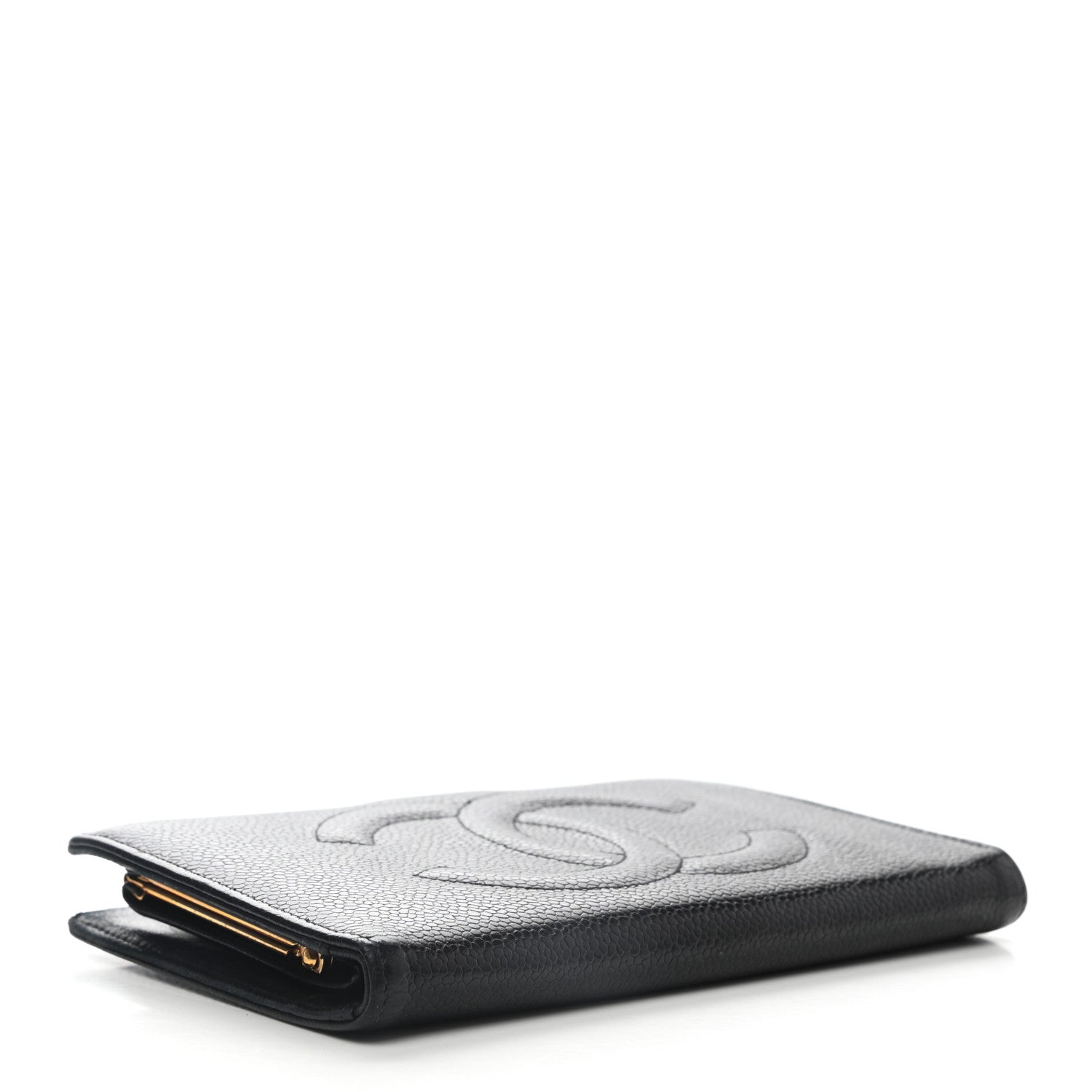 Chanel Caviar Timeless CC French Wallet Black 4 of 8
