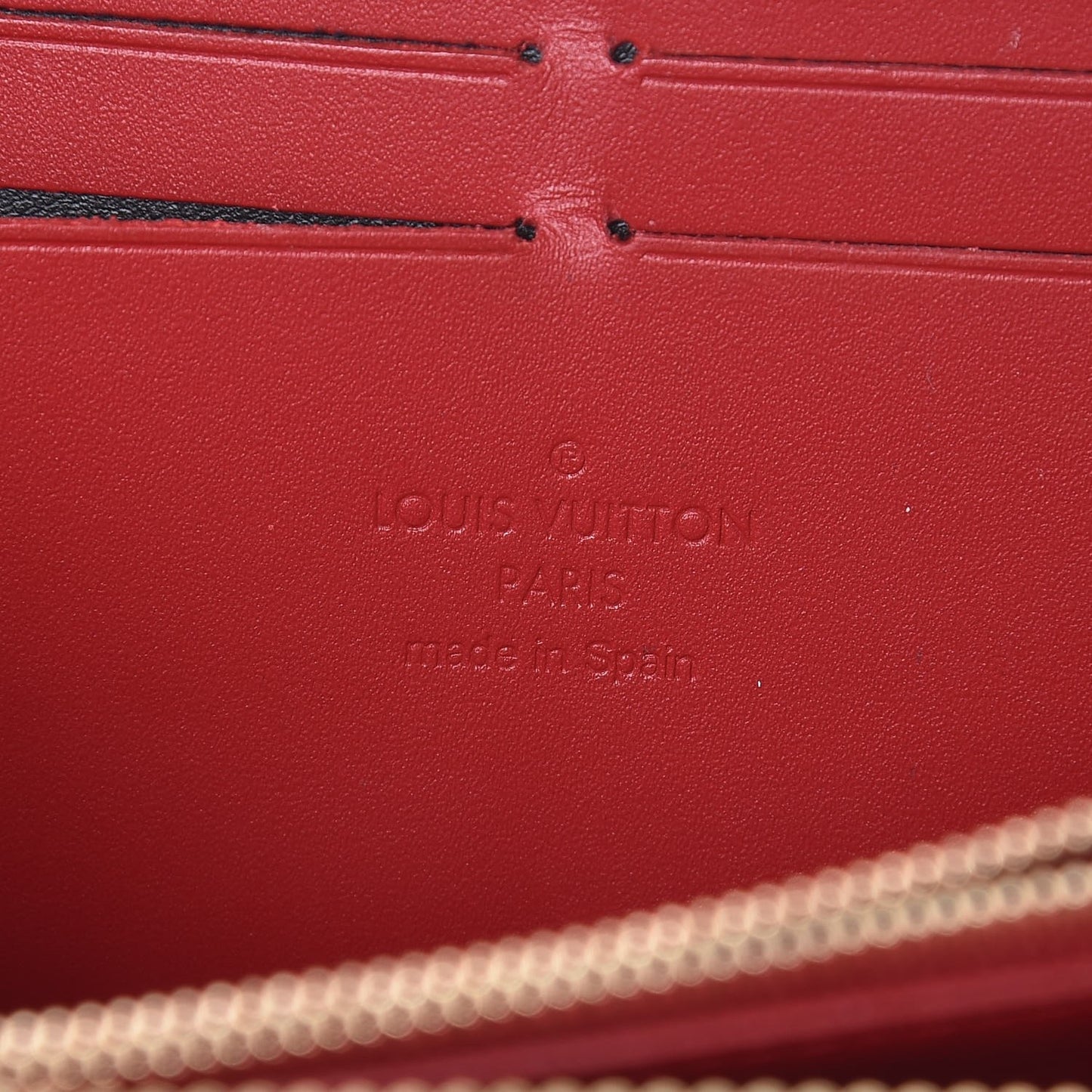 Vernis Clemence Wallet Cherry