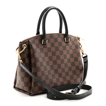 Louis Vuitton Damier Ebene Odeon Tote PM Black 3 of 9