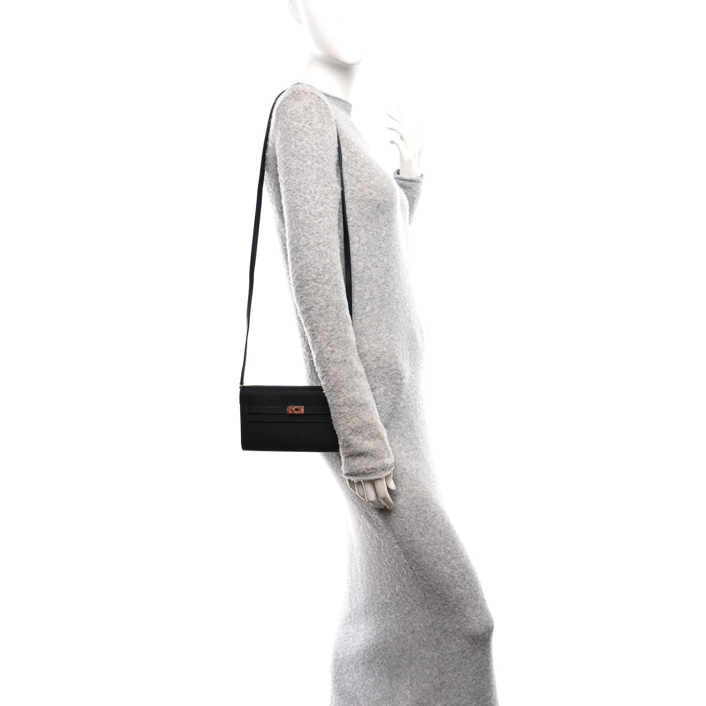 Chevre Chamkila Kelly Wallet To Go Black