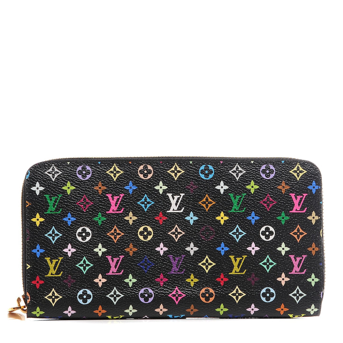Monogram Multicolor Zippy Wallet Black Grenade