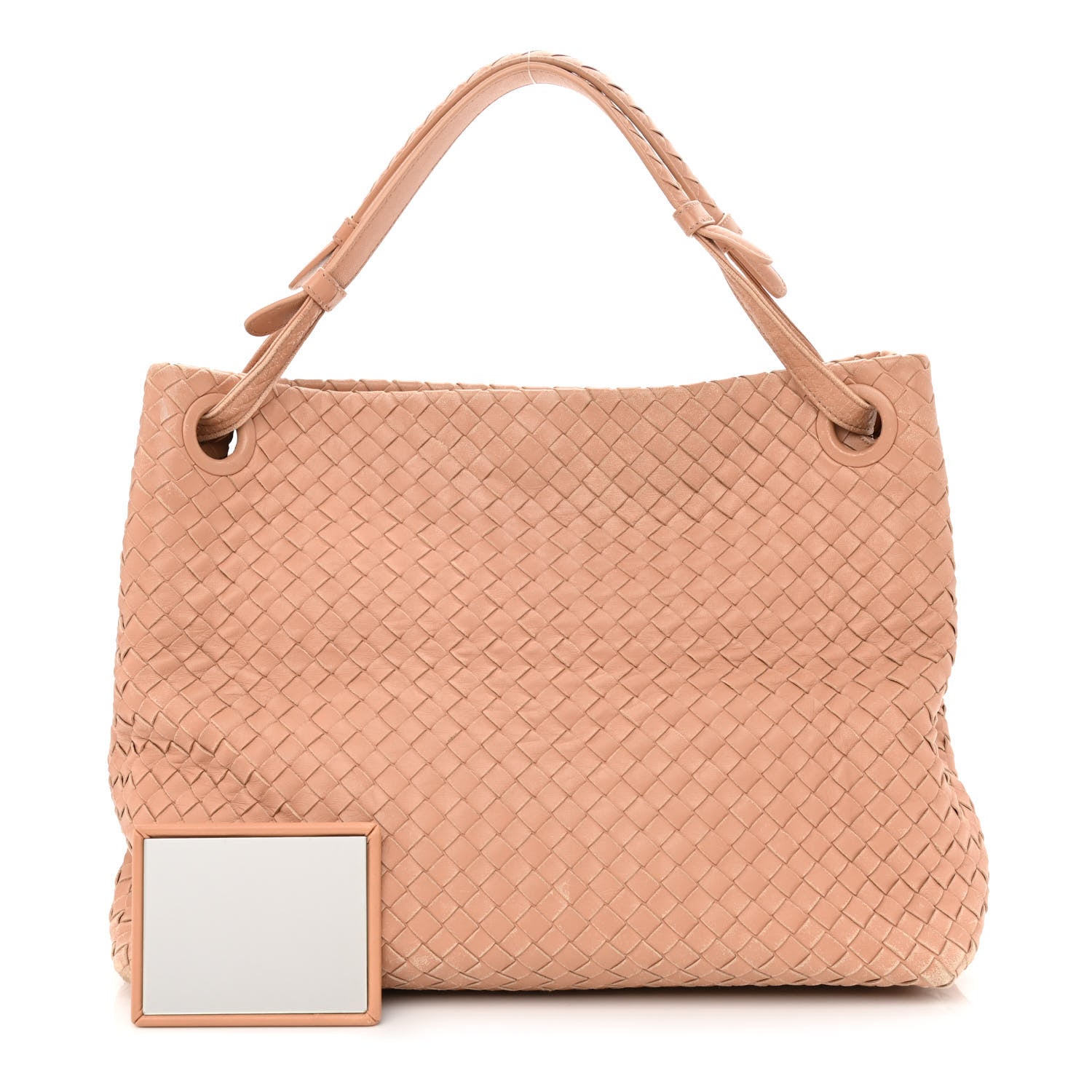 Bottega Veneta Nappa Intrecciato Bella Tote Flamingo 1 of 14