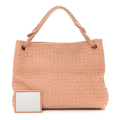 Bottega Veneta Nappa Intrecciato Bella Tote Flamingo 1 of 14