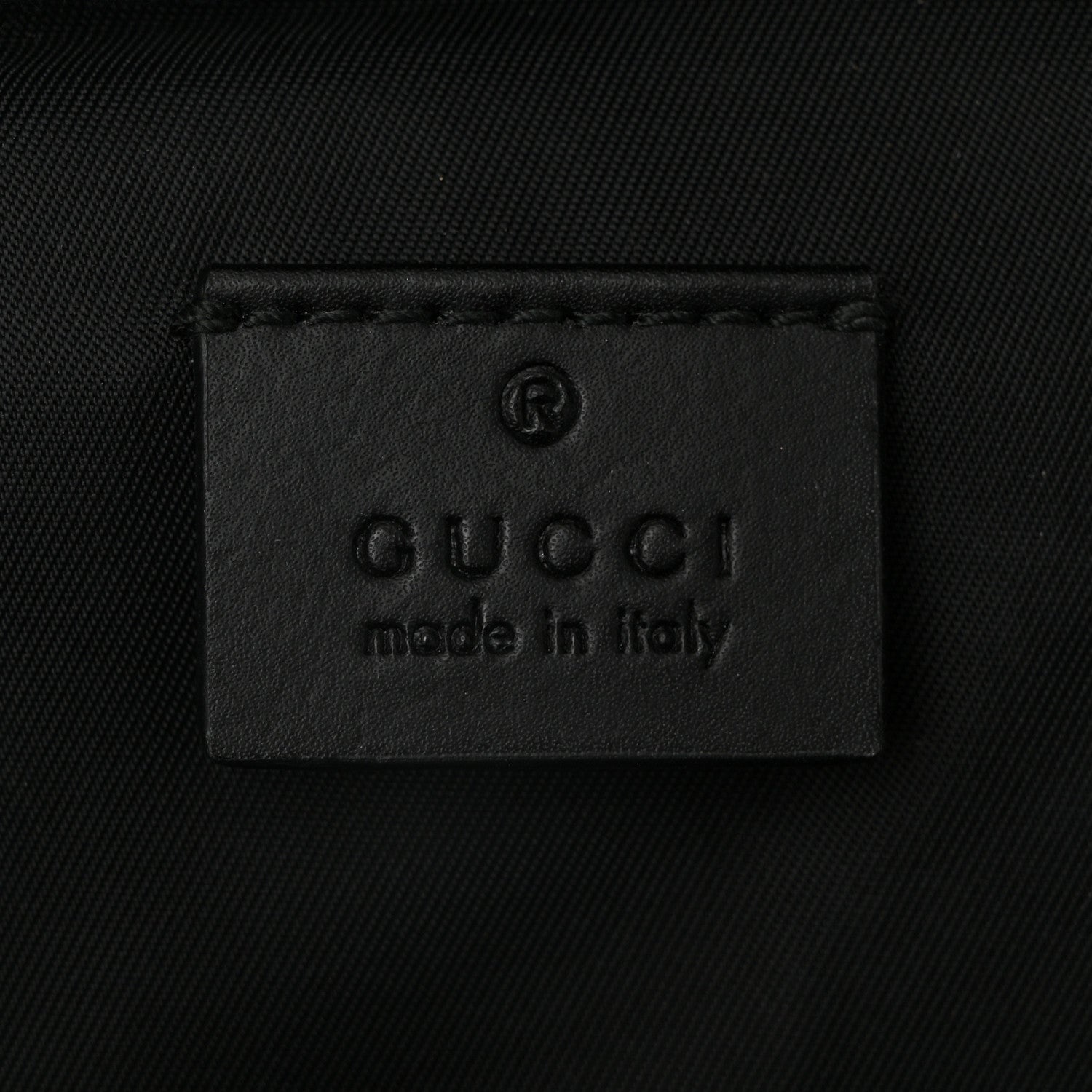 Gucci GG Supreme Monogram Web Belt Bag Black 7 of 11