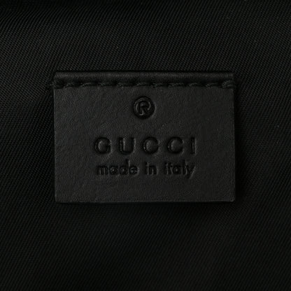 Gucci GG Supreme Monogram Web Belt Bag Black 7 of 11