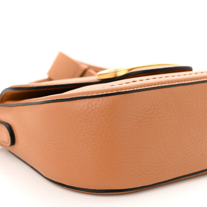 Valentino Garavani Soft Grainy Calfskin Alltime Shoulder Bag Almond Beige 8 of 10