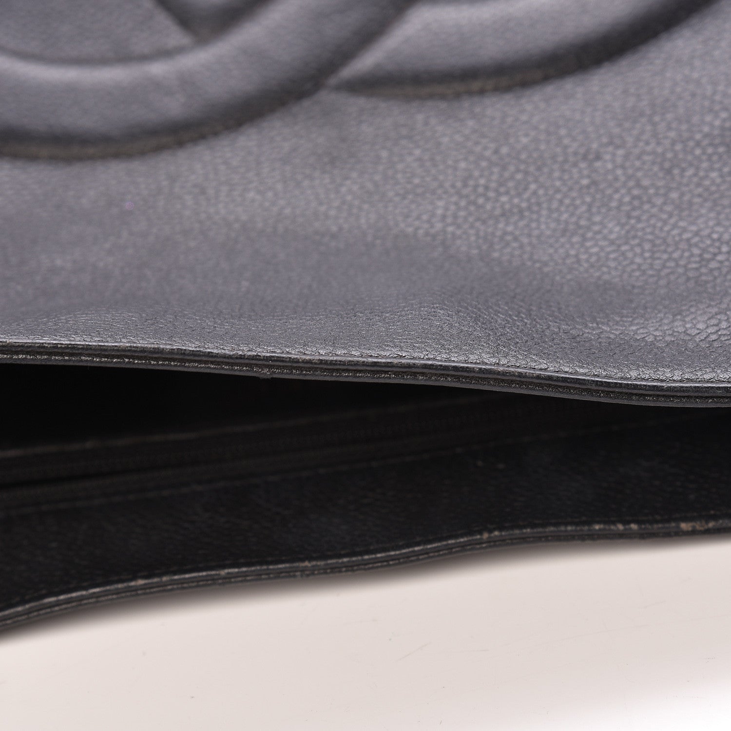 Chanel Caviar CC Tote Black 14 of 30