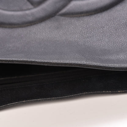 Chanel Caviar CC Tote Black 14 of 30