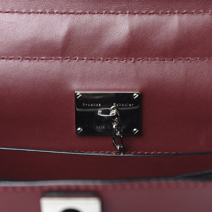 Proenza Schouler Calfskin Medium Hava Top Handle Bag Midnight Plum 7 of 15