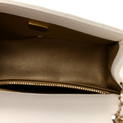 Chanel Lambskin Quilted Mini Pearl Crush Flap White 5 of 10
