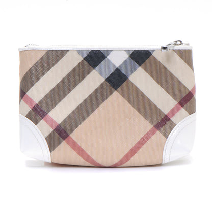 Burberry Nova Check Cosmetic Case White 4 of 8