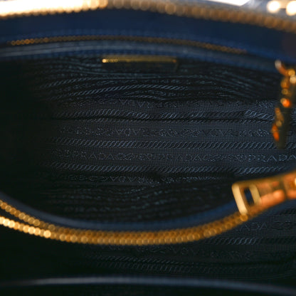 Prada Saffiano Lux Small Promenade Tote Bluette 6 of 11