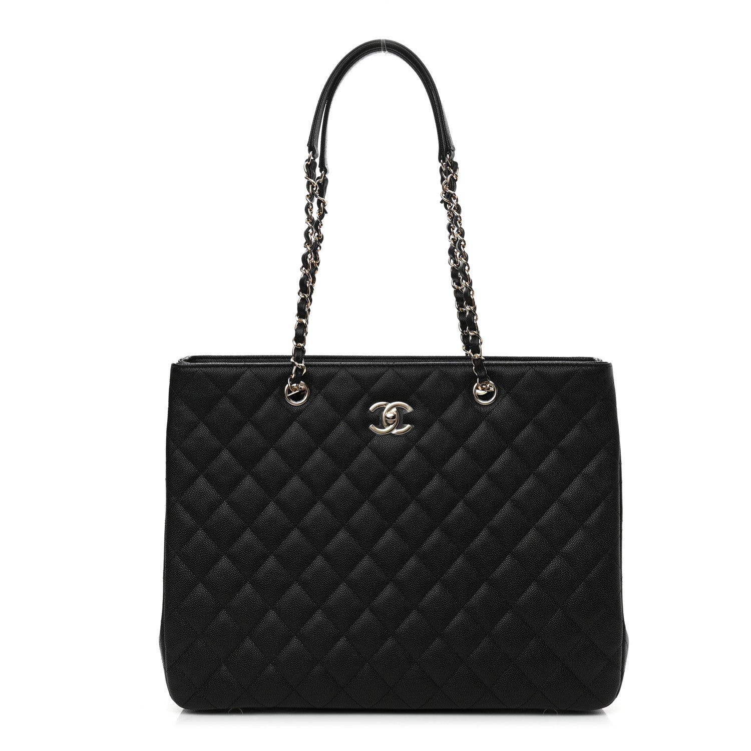 Chanel Caviar Quilted Large Shopping Tote Black 1 of 10