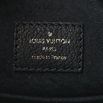 Louis Vuitton Calfskin Lockme Bucket MM Black 6 of 10