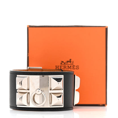 Hermes Box Collier De Chien CDC Bracelet S Black 6 of 6