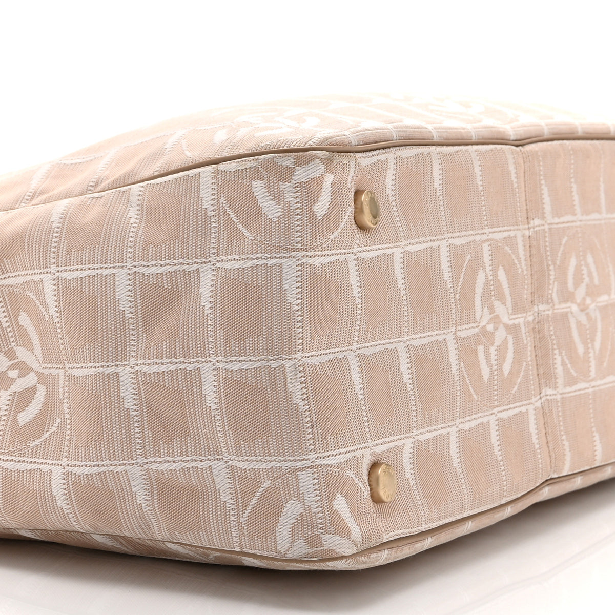 Nylon Small Travel Tote Beige