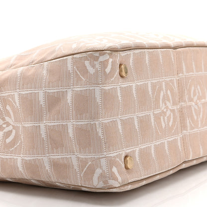 Chanel Nylon Small Travel Tote Beige 8 of 10