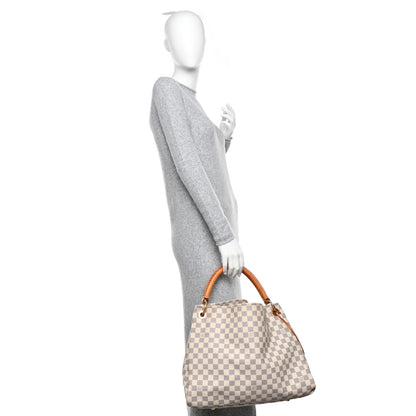 Louis Vuitton Damier Azur Artsy MM 3 of 15