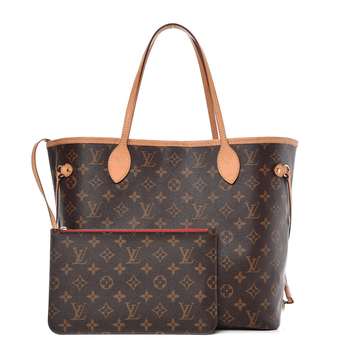 Monogram Neo Neverfull MM Cherry