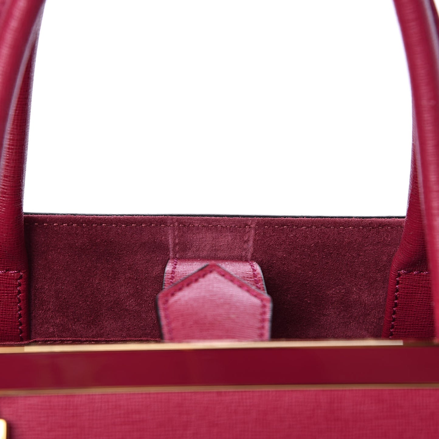 Vitello Elite Flamingo Regular 2Jours Tote Amarena