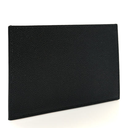 Saint Laurent Grain de Poudre 5 Fragments Card Holder Black 3 of 7