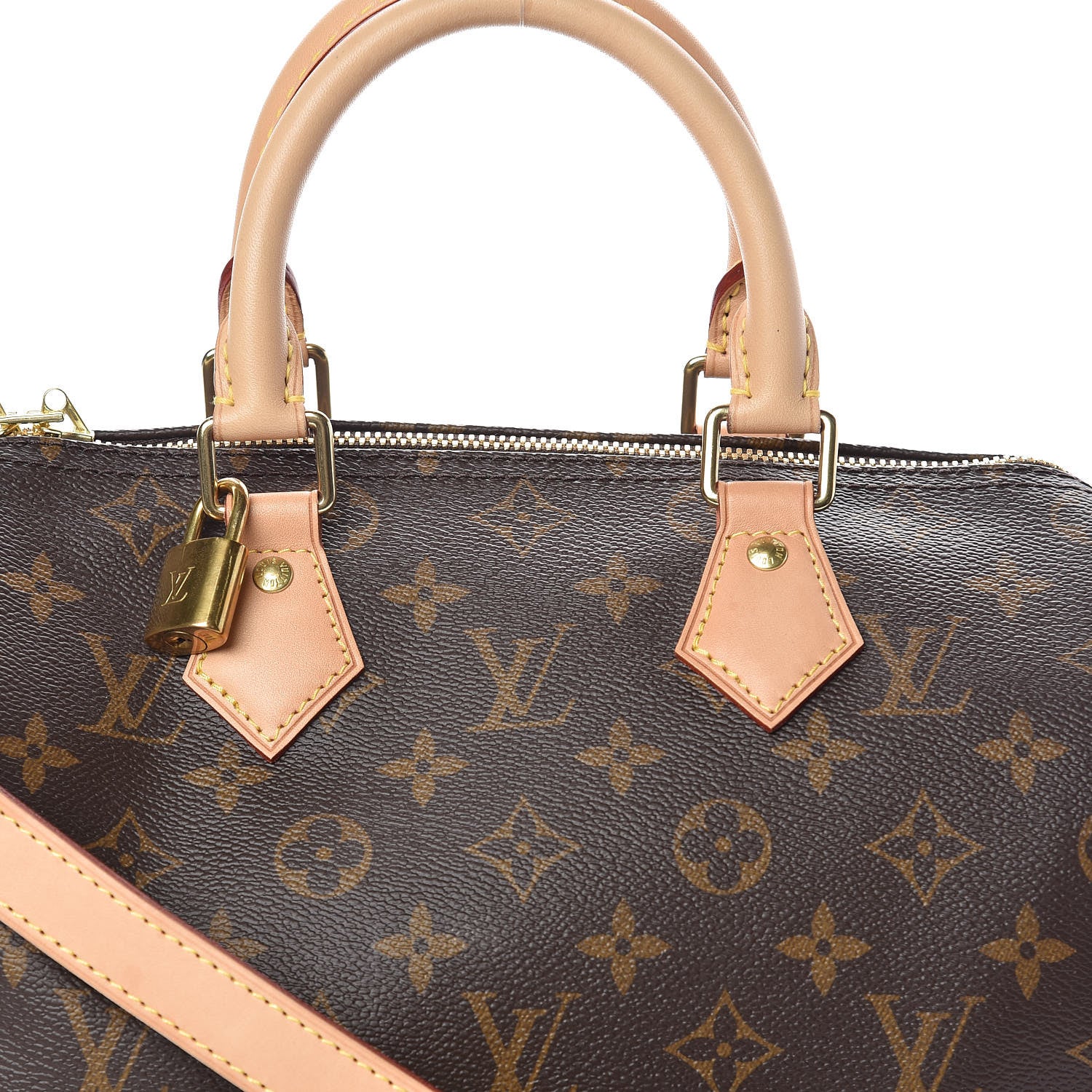 Louis Vuitton Monogram Speedy Bandouliere 25 10 of 10