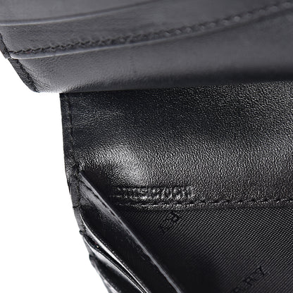Burberry Heritage Grain Alvington Continental Wallet Black 9 of 9
