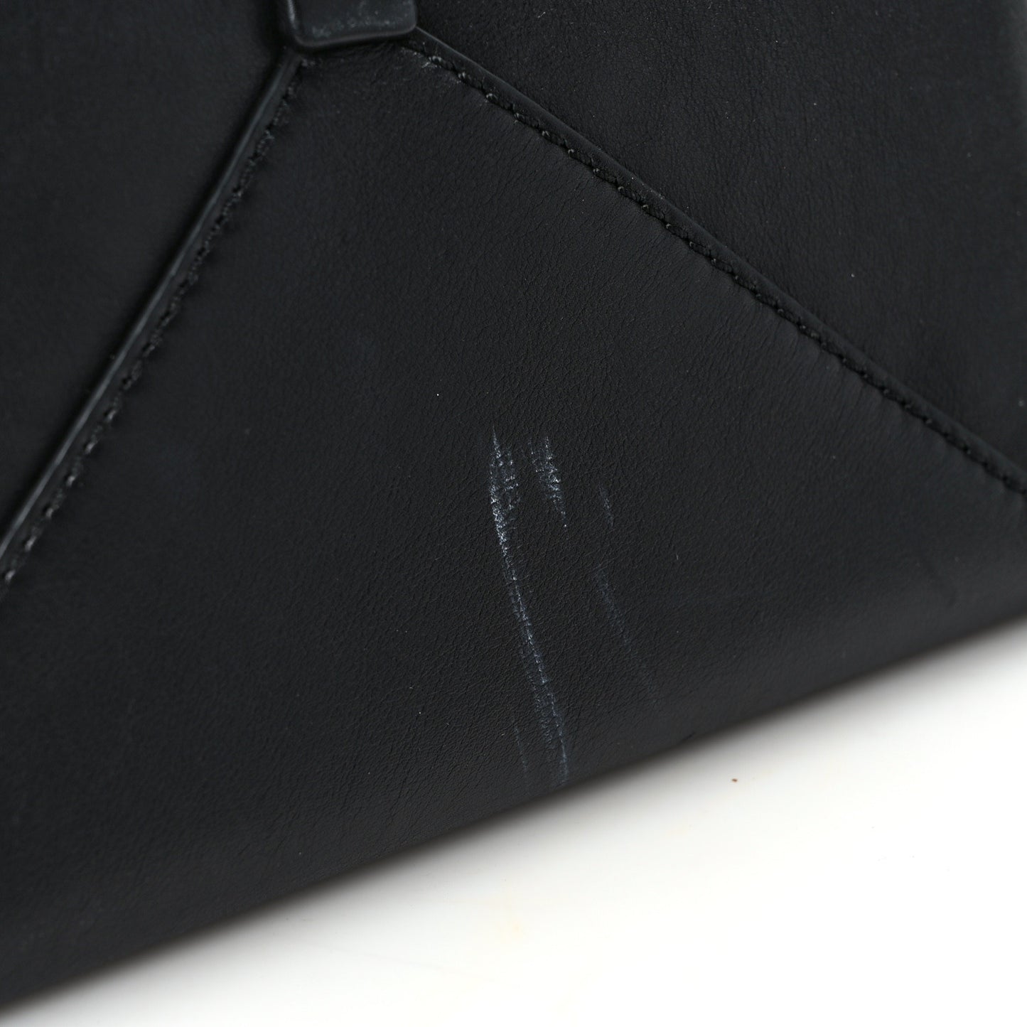 Calfskin Rockstud New Dome Bucket Tote Black