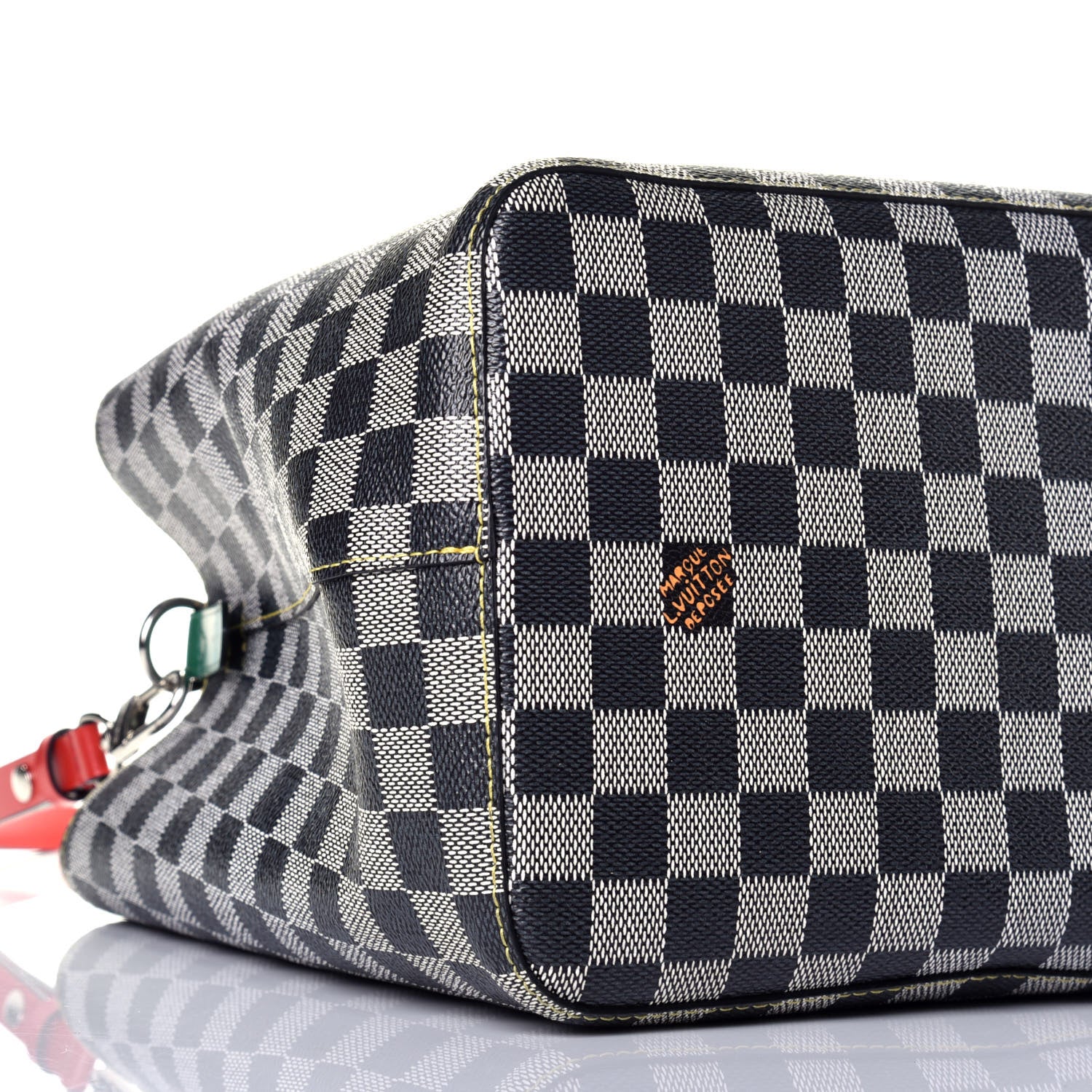 Louis Vuitton Damier Neonoe Black White 7 of 8