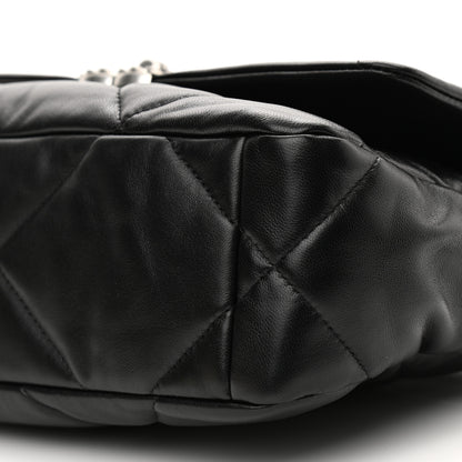 Chanel Lambskin Quilted Medium Chanel 19 Flap Black 10 of 11