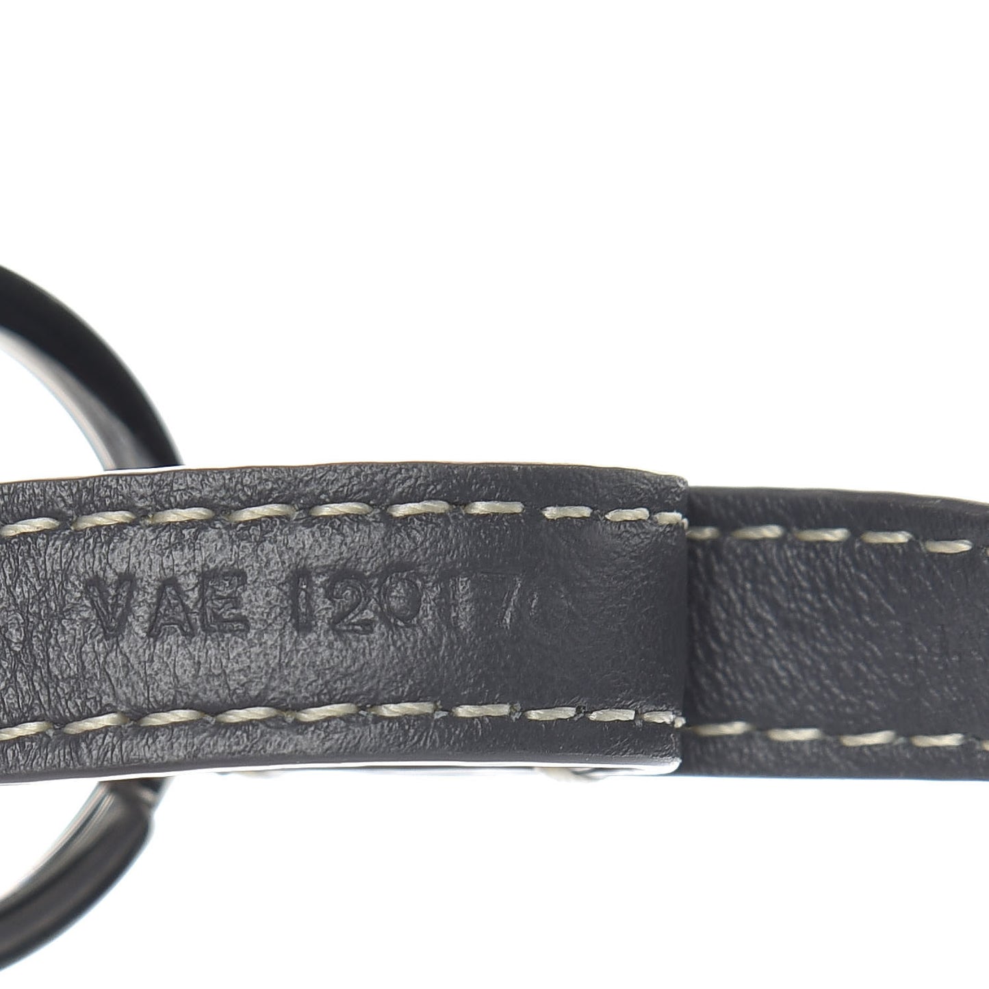 Goyardine Sesame Key Holder Grey