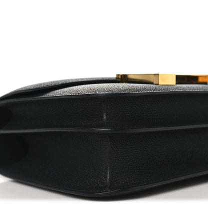 Hermes Epsom Horseshoe Constance 24 Black 9 of 10