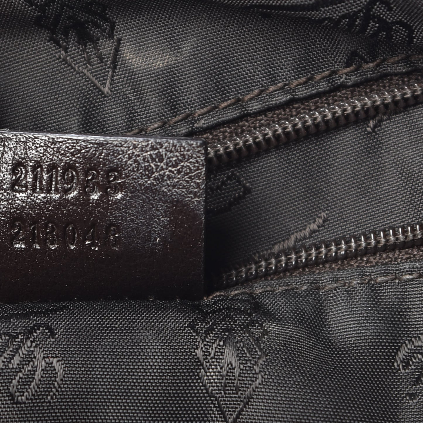 Guccissima Large New Ladies Web Hobo Dark Brown